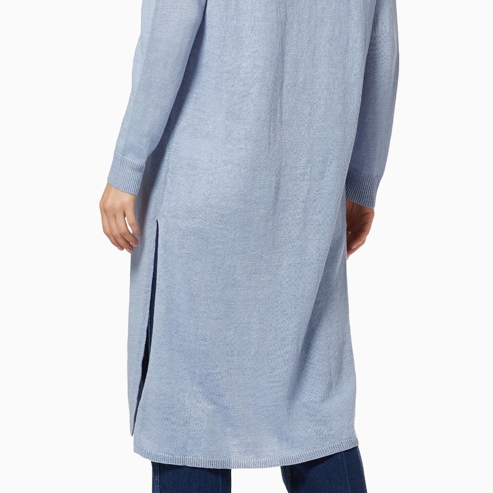NWT Polo Ralph Lauren Women's Long Open Linen Cardigan XS - Picture 2 of 7